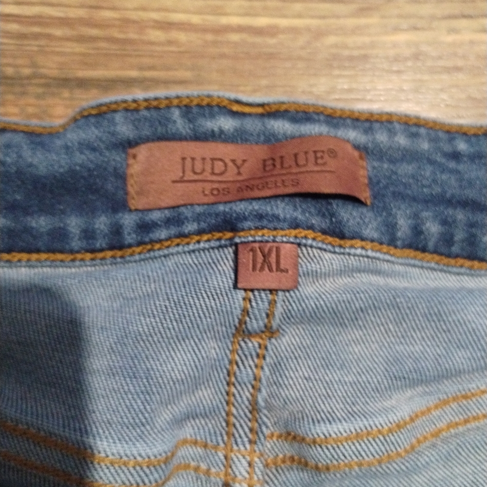 Judy Blue Plus Size Jeans Shorts View 2
